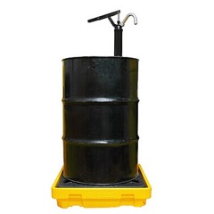 西斯贝尔SPP401盛漏平台 15*68*68聚乙烯材质 SYSBEL油品化学品泄漏预防平台 单桶型 黄色 1个