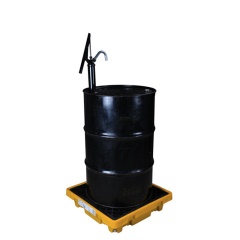 西斯贝尔SPP401盛漏平台 15*68*68聚乙烯材质 SYSBEL油品化学品泄漏预防平台 单桶型 黄色 1个