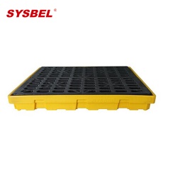 西斯贝尔SPP103盛漏平台 15*130*128聚乙烯材质 SYSBEL油品化学品泄漏预防平台 四桶型 黄色 1个