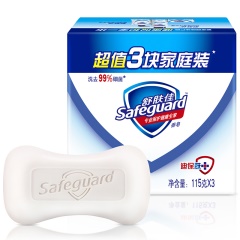 舒肤佳 香皂纯白清香型115gX3（新老包装随机发货）