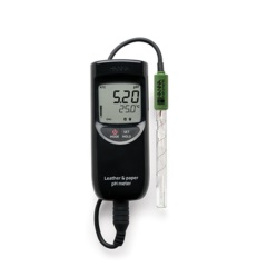 HANNA HI99171 便携式酸度pH-温度测定仪【纸业/皮革】